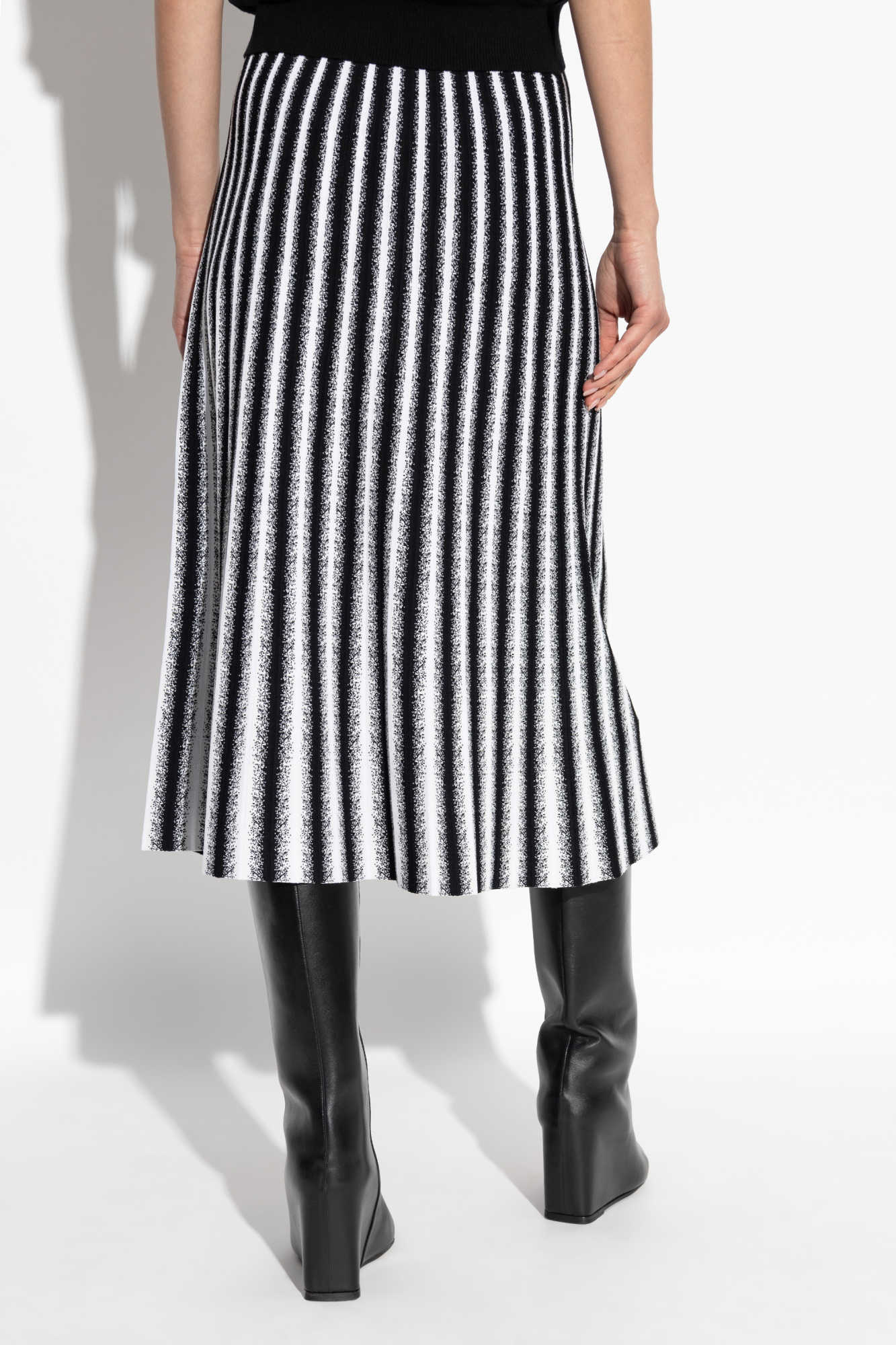 DIANE von FURSTENBERG☆スパンコールハイライズ ミディスカート スパンコール ミディスカート ZW COLLECTION - ミディアムグレー